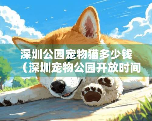 深圳公园宠物猫多少钱（深圳宠物公园开放时间）