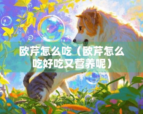 欧芹怎么吃（欧芹怎么吃好吃又营养呢）