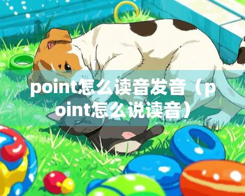 point怎么读音发音（point怎么说读音）