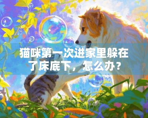 猫咪第一次进家里躲在了床底下，怎么办？