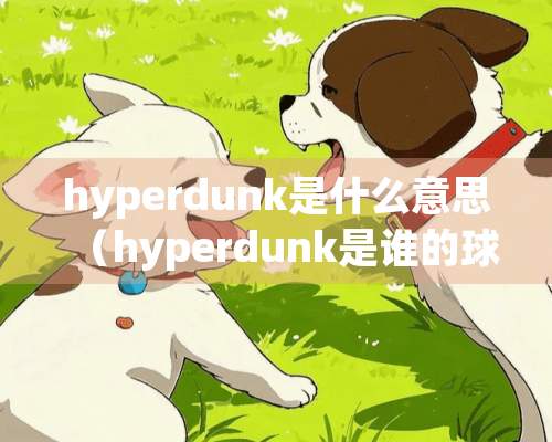 hyperdunk是什么意思（hyperdunk是谁的球鞋）