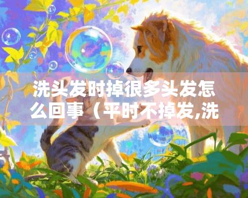 洗头发时掉很多头发怎么回事（平时不掉发,洗头发时掉很多头发怎么回事）