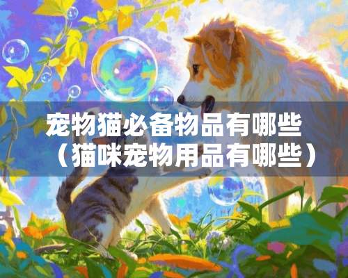 宠物猫必备物品有哪些（猫咪宠物用品有哪些）