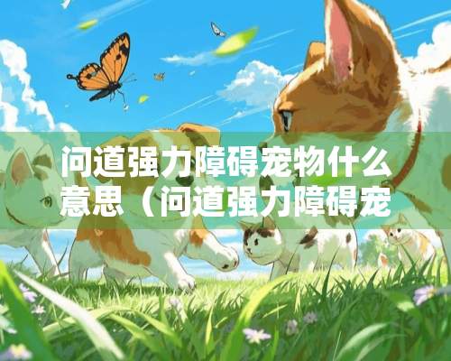 问道强力障碍宠物什么意思（问道强力障碍宠物有什么用）