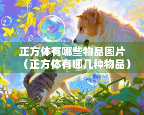 正方体有哪些物品图片（正方体有哪几种物品）