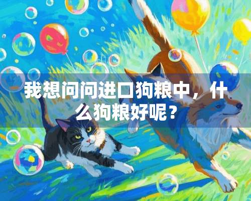 我想问问进口狗粮中，什么狗粮好呢？