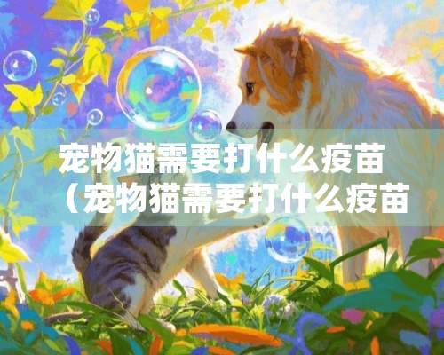 宠物猫需要打什么疫苗（宠物猫需要打什么疫苗和驱虫）