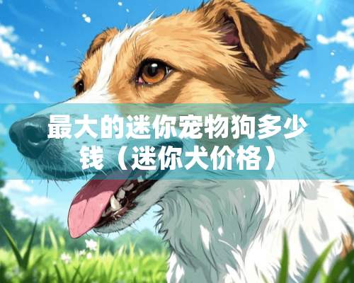 最大的迷你宠物狗多少钱（迷你犬价格）