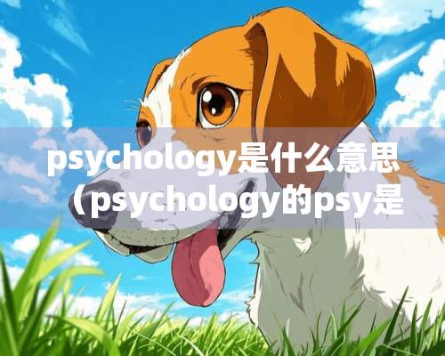 psychology是什么意思（psychology的psy是什么意思）