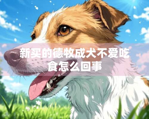 新买的德牧成犬不爱吃食怎么回事