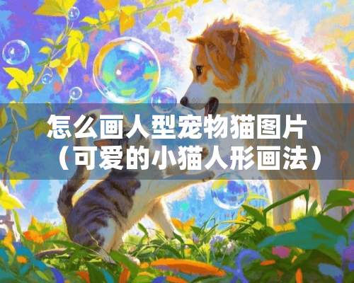 怎么画人型宠物猫图片（可爱的小猫人形画法）