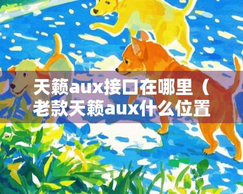 天籁aux接口在哪里（老款天籁aux什么位置）