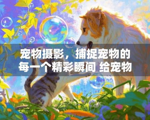 宠物摄影，捕捉宠物的每一个精彩瞬间 给宠物拍片子多少钱一次