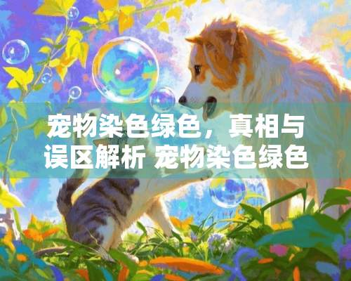 宠物染色绿色，**与误区解析 宠物染色绿色是什么