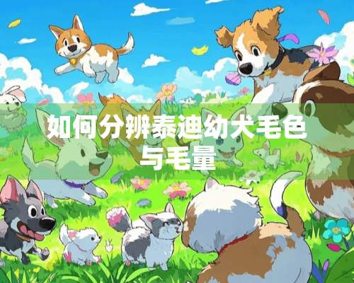 如何分辨泰迪幼犬毛色与毛量