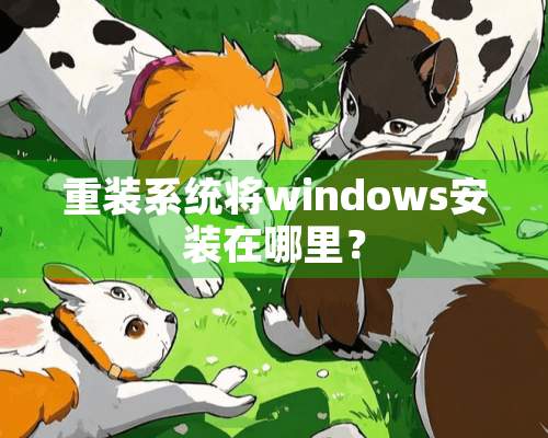 重装系统将windows安装在哪里？