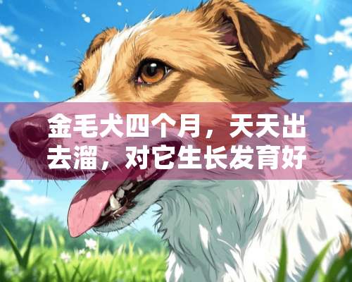 金毛犬四个月，天天出去溜，对它生长发育好吗？