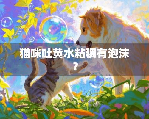 猫咪吐黄水粘稠有泡沫？