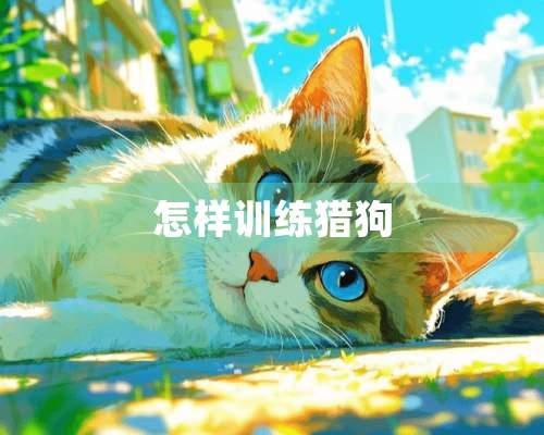 怎样训练猎狗