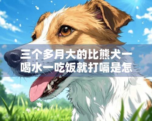 三个多月大的比熊犬一喝水一吃饭就打嗝是怎么回事