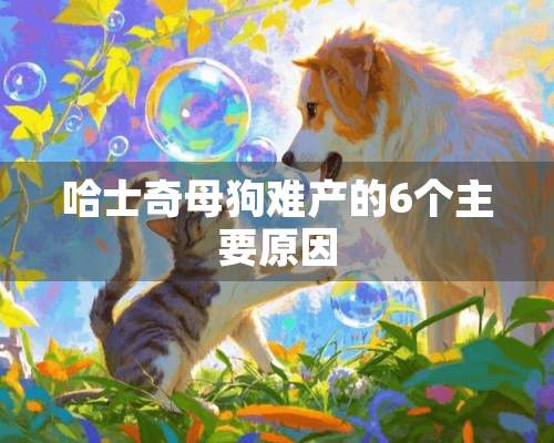 哈士奇母狗难产的6个主要原因