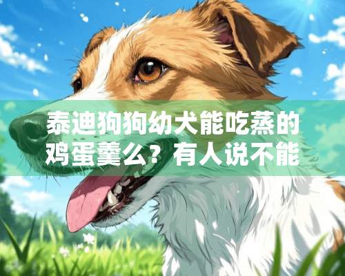 泰迪狗狗幼犬能吃蒸的鸡蛋羹么？有人说不能吃蛋白，调在一起蒸的可以吃么？