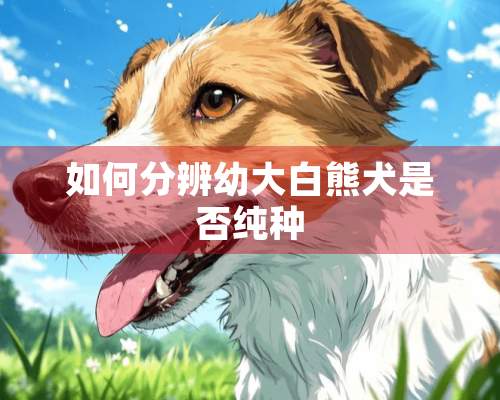 如何分辨幼大白熊犬是否纯种