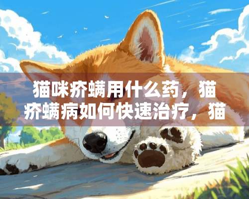 猫咪疥螨用什么药，猫疥螨病如何快速治疗，猫疥螨用什么药物治疗？