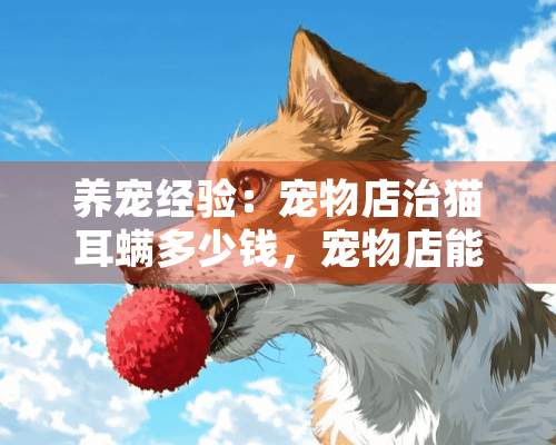 养宠经验：宠物店治猫耳螨多少钱，宠物店能治猫