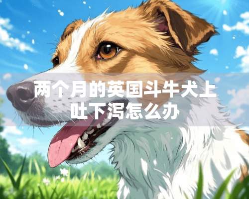 两个月的英国斗牛犬上吐下泻怎么办