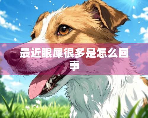 最近眼屎很多是怎么回事