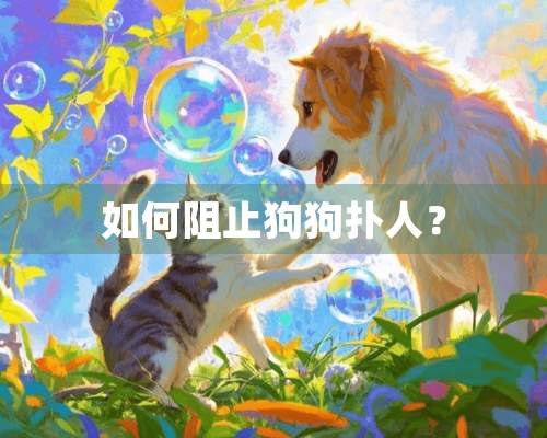 如何阻止狗狗扑人？