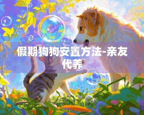 假期狗狗安置方法-亲友代养