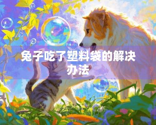 兔子吃了塑料袋的解决办法