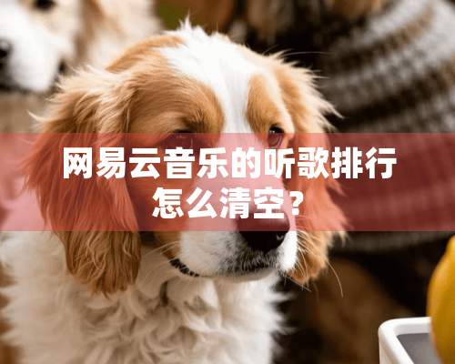 网易云音乐的听歌排行怎么清空？