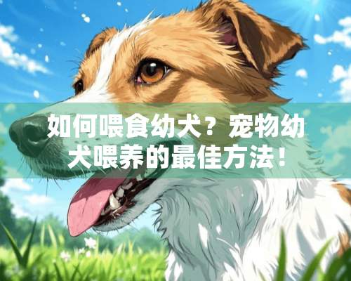 如何喂食幼犬？宠物幼犬喂养的最佳方法！