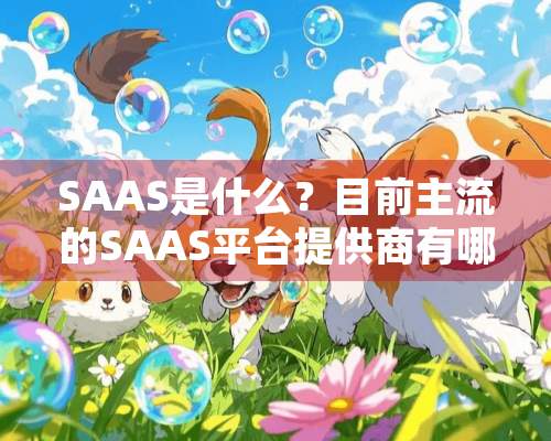 SAAS是什么？目前主流的SAAS平台提供商有哪些！