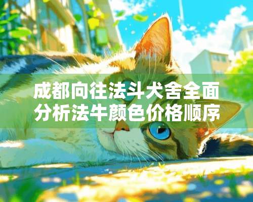 成都向往法斗犬舍全面分析法牛颜色价格顺序？