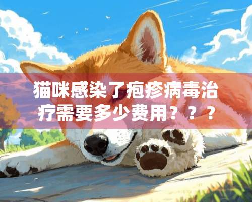 猫咪感染了疱疹**治疗需要多少费用？？？