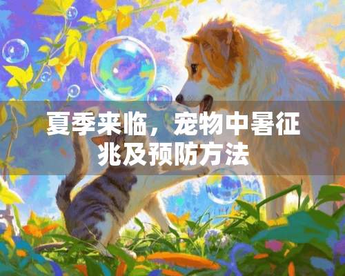 夏季来临，宠物中暑征兆及预防方法