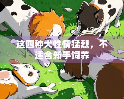 这四种犬性情猛烈，不适合新手饲养