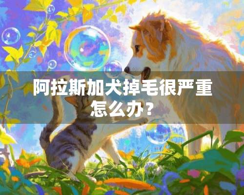 阿拉斯加犬掉毛很严重怎么办？