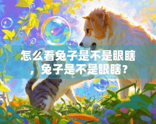 怎么看兔子是不是眼瞎，兔子是不是眼瞎？