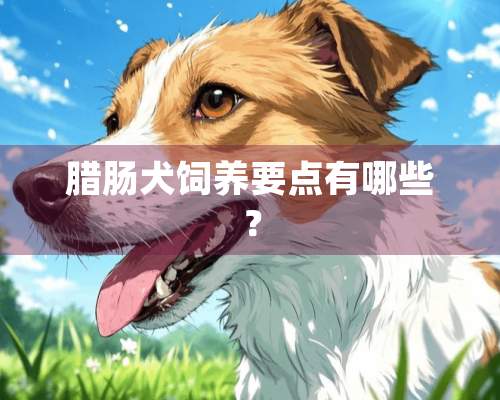 腊肠犬饲养要点有哪些？