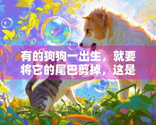 有的狗狗一出生，就要将它的尾巴剪掉，这是为什么呢？