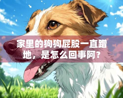 家里的狗狗**一直蹭地，是怎么回事阿？