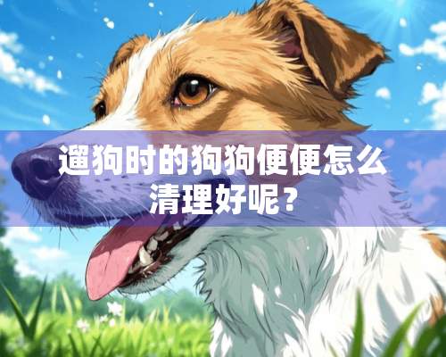 遛狗时的狗狗便便怎么清理好呢？