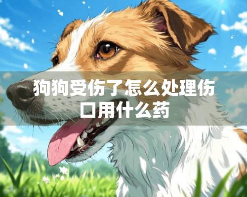 狗狗受伤了怎么处理伤口用什么药