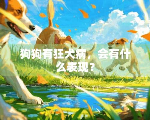 狗狗有狂犬病，会有什么表现？