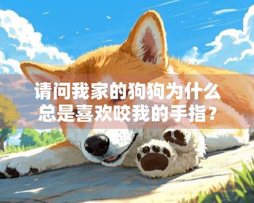 请问我家的狗狗为什么总是喜欢咬我的手指？